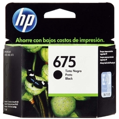 Cartucho de Tinta HP 675 Preto