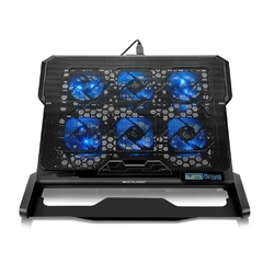 AC. NOTEBOOK COOLER COM 6 FANS AZUL AC282 - MULTILASER