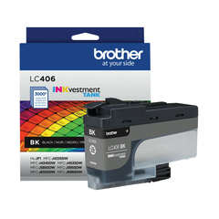 CARTUCHO DE TINTA BROTHER 3K LC406BKS PRETO