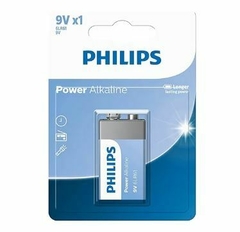 BATERIA PHILIPS ALCALINA 9V 6LR61 C/01