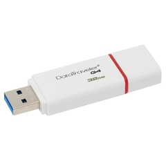 Pen Drive Kingston DataTraveler USB 3.0 32GB - DTIG4/32GB - Branco/Vermelho - comprar online