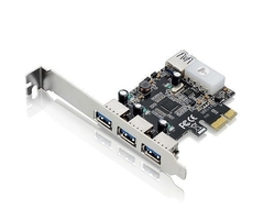 PLACA PCI EXPRESS 4X USB 3.0 (3+1) - MULTILASER