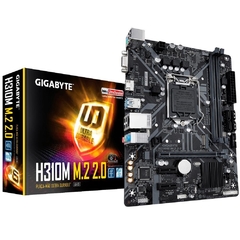 Placa-Mãe Gigabyte H310M H 2.0, Intel LGA 1151, mATX, DDR4