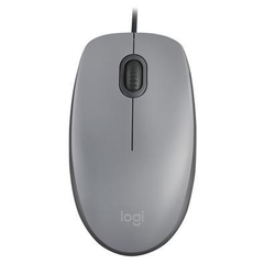 MOUSE COM FIO M110 CINZA LOGITECH