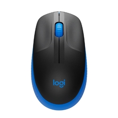 MOUSE SEM FIO M190 AZUL LOGITECH