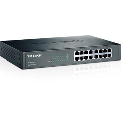 Switch 16 Portas TP-Link Gigabit 10/100/1000 Não Gerenciável Auto MDI / MDIX - TL-SG1016D