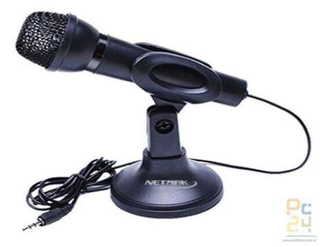 Microfono Dinamico Con Cable Sm-338 Alambrico Karaoke