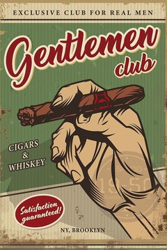 Gentleman club cigars