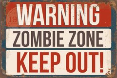 Warning zombie