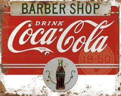 Barber shop Coca Cola