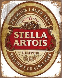 Stella Artois etiqueta