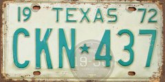 Texas 1972 CKN