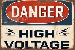 Danger High voltage