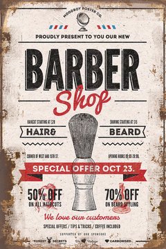 Special offer barber