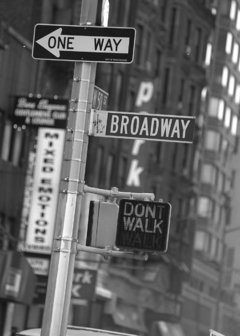 One way dont walk