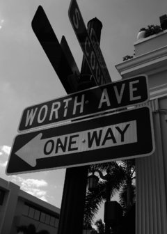 One way worth ave