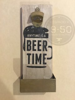 Anytime is a beer time (beige)