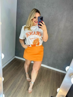 Shorts Saia Laranja - comprar online