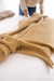 Pie de cama | Manta Nido Mostaza