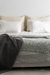 Pie de cama | Manta Nido Menta - comprar online