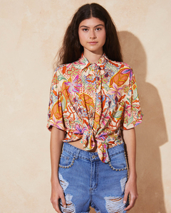 CAMISA HANNA FLOWERY [WANAMA] - comprar online