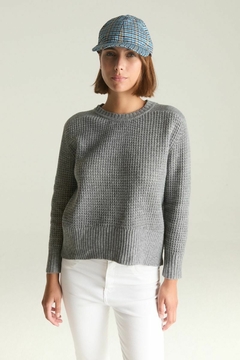 SWEATER ROUND NECK SNOW [DESIDERATA]