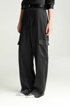 PANTALON CARGO SATEN [DESIDERATA] - tienda online