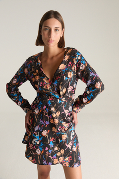 VESTIDO PRINT ARTY BLOOM [DESIDERATA] - comprar online