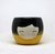 Maceta kokeshi bicolor amarillo - comprar online