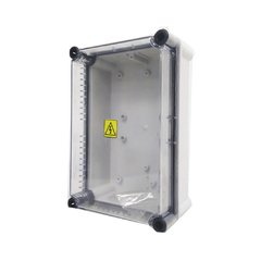 Caja modular aislante acoplable IP65 - Tapa transparente - Electricidad Escobar