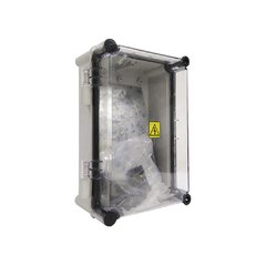 Caja modular aislante IP65 - Tapa transparente - Electricidad Escobar