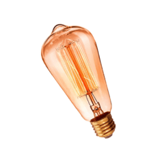 Lámpara vintage ST64 25W - E27