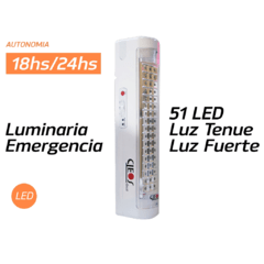 Luz de emergencia 51 LED