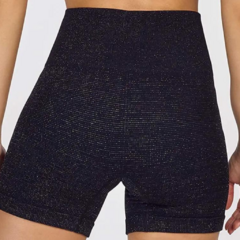 Shorts Sem Costura Lurex Dourado Alto Giro - comprar online