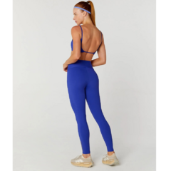 Legging Eterna Cós Sustentacao Azul Total Alto Giro - Fitlet Moda Fitness e Moda Praia | 6x s/juros frete grátis Sul e Sudeste