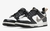 TENIS NIKE DUNK LOW GS BLACK/WHITE METALLIC na internet