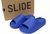 CHINELO ADIDAS YEEZY SLIDE AZURE na internet