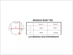 Baby Tee Aditrash Black en internet