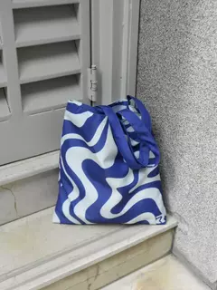 Tote bag Blue