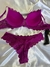 Conjunto de Lingerie em Renda Sutia com bojo e aro - Sara