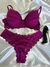 Conjunto de Lingerie em Renda Sutia com bojo e aro - Sara - loja online