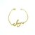 Pulseira Amor Dourado