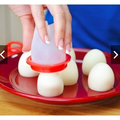 Forma De Silicone Eggletes Para Cozinhar Ovos 6 Peças Mexido