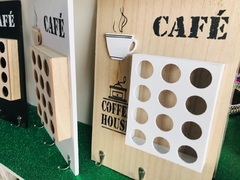 Porta Cápsulas de café e porta chaves em Mdf na internet