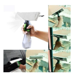 Rodo Limpa Vidros Max Clean 3 Em 1 e Reservatório Spray 250ml - comprar online