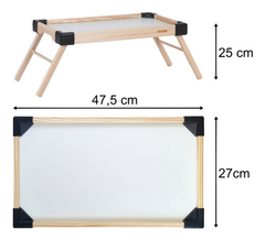 Bandeja mesa para Cama em Bambu - comprar online
