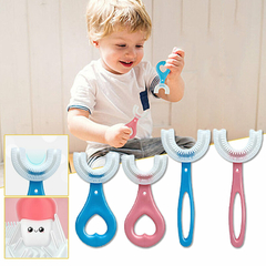 Escova de Dentes em silicone para Bebês e Crianças Em Forma De U Baby - Mais Você Utilidades | Utilidades, Presentes, Decorações, Brinquedos e Papelaria.