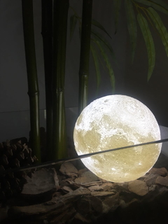 Luminária Lua 3D - comprar online
