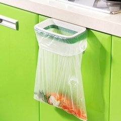 Suporte Para Lixo De Pendurar Armário De Cozinha Armazenamento Suporte De Sacos Plásticos Lixo - comprar online