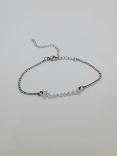 Pulseira Aço Inoxidável Abençoada - comprar online